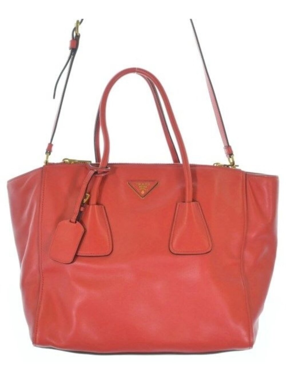 Prada Vitello Soft 2-Way Tote Bag